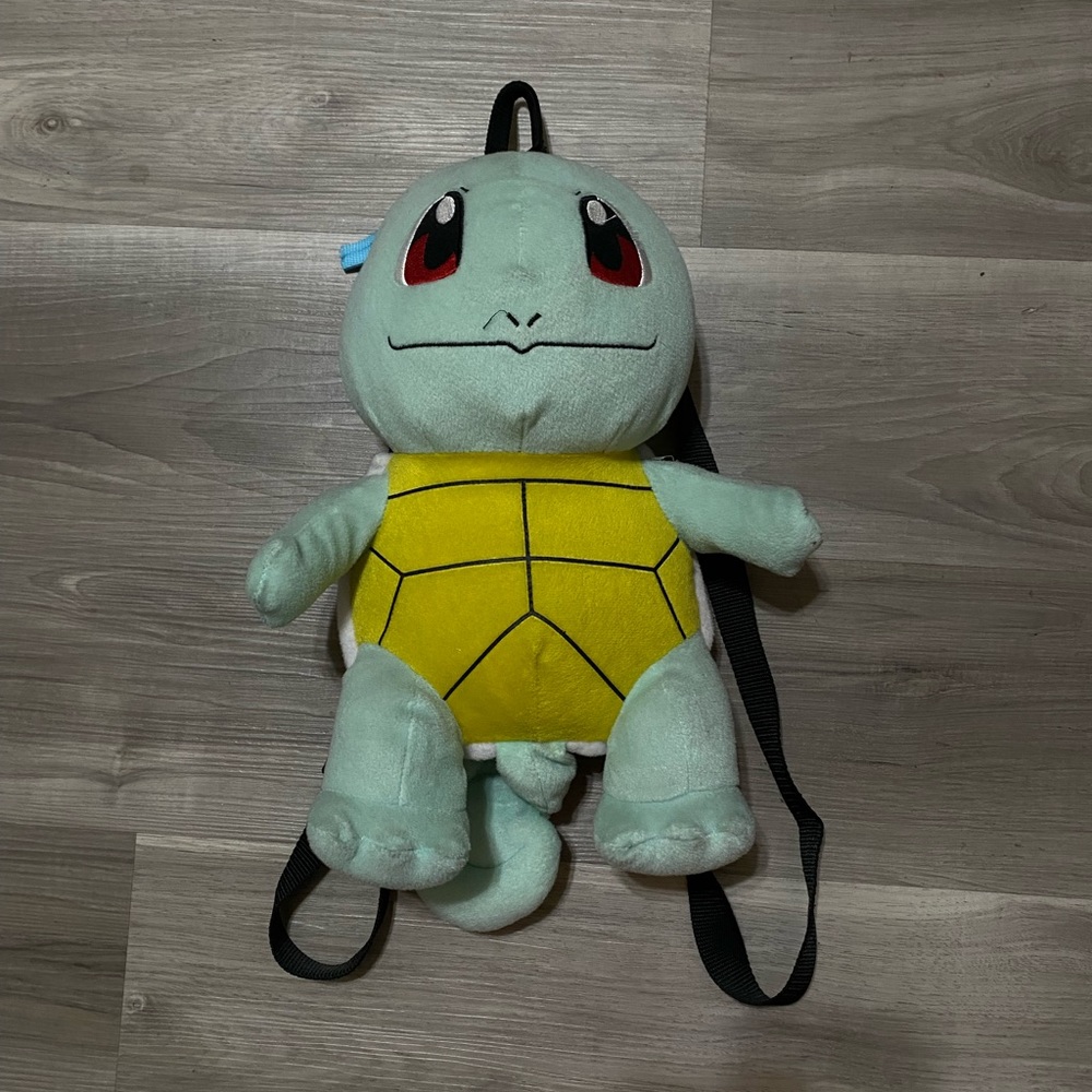 Rare Squirtle Plush Backpack